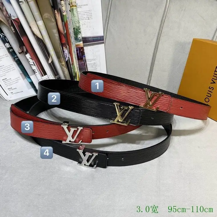 LV Belt 30mmX95-110cm 7D74